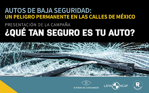 En peligro millones de usuarios de la vía y automovilistas diariamente por la gran cantidad de autos de baja seguridad vendidos en México