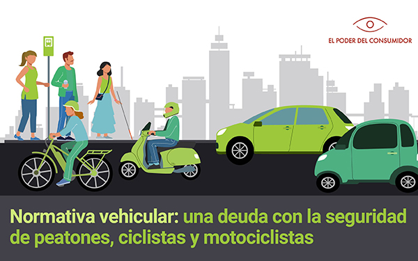 Organizaciones urgimos actualizar norma de seguridad vehicular para proteger a usuarios vulnerables de la vía